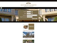 Tablet Screenshot of granhotellosabetos.com